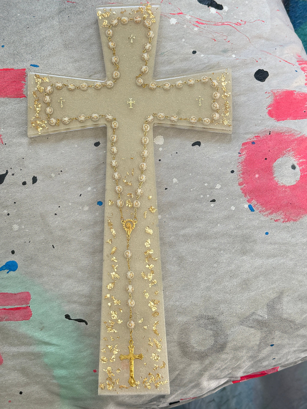 Rosary Cross