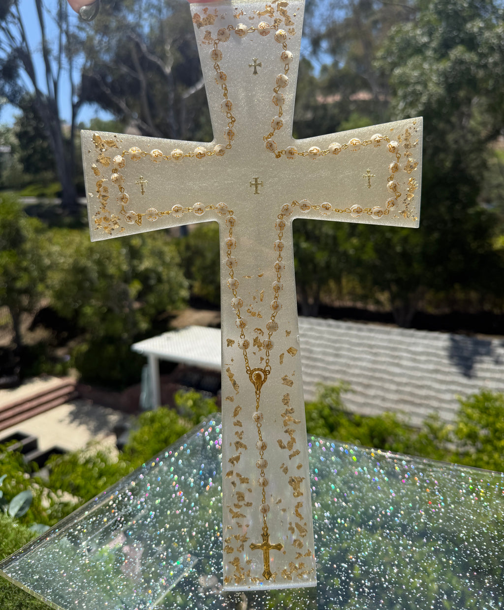 Rosary Cross