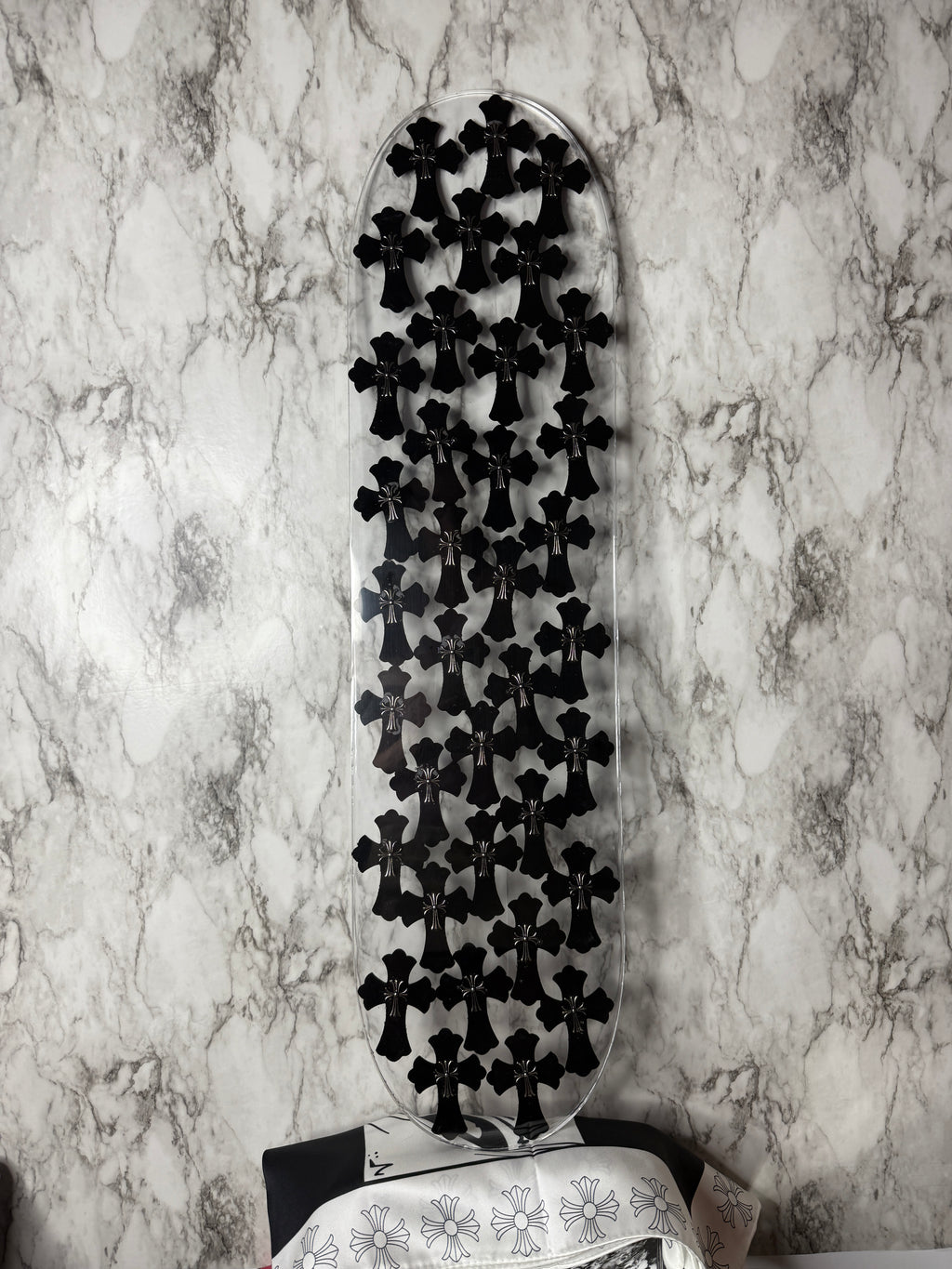 Skate deck wall art
