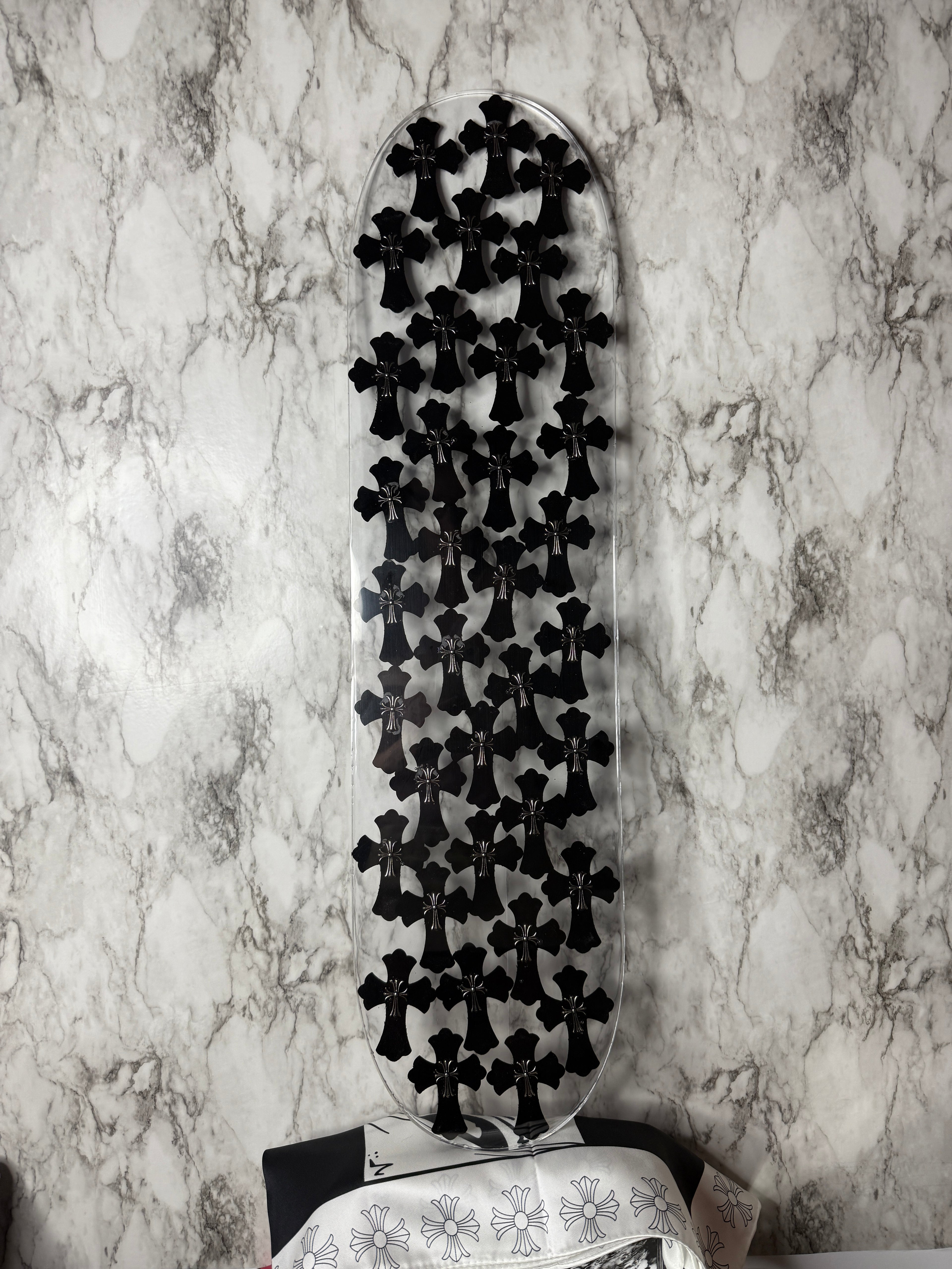 Skate deck wall art