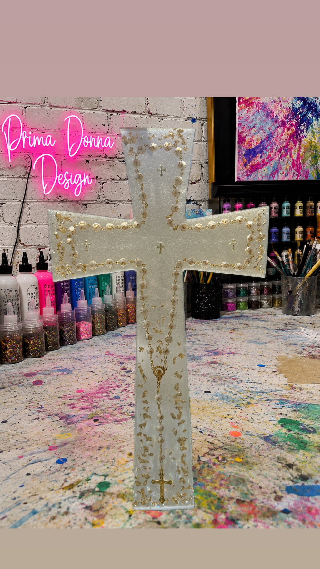 Rosary Cross