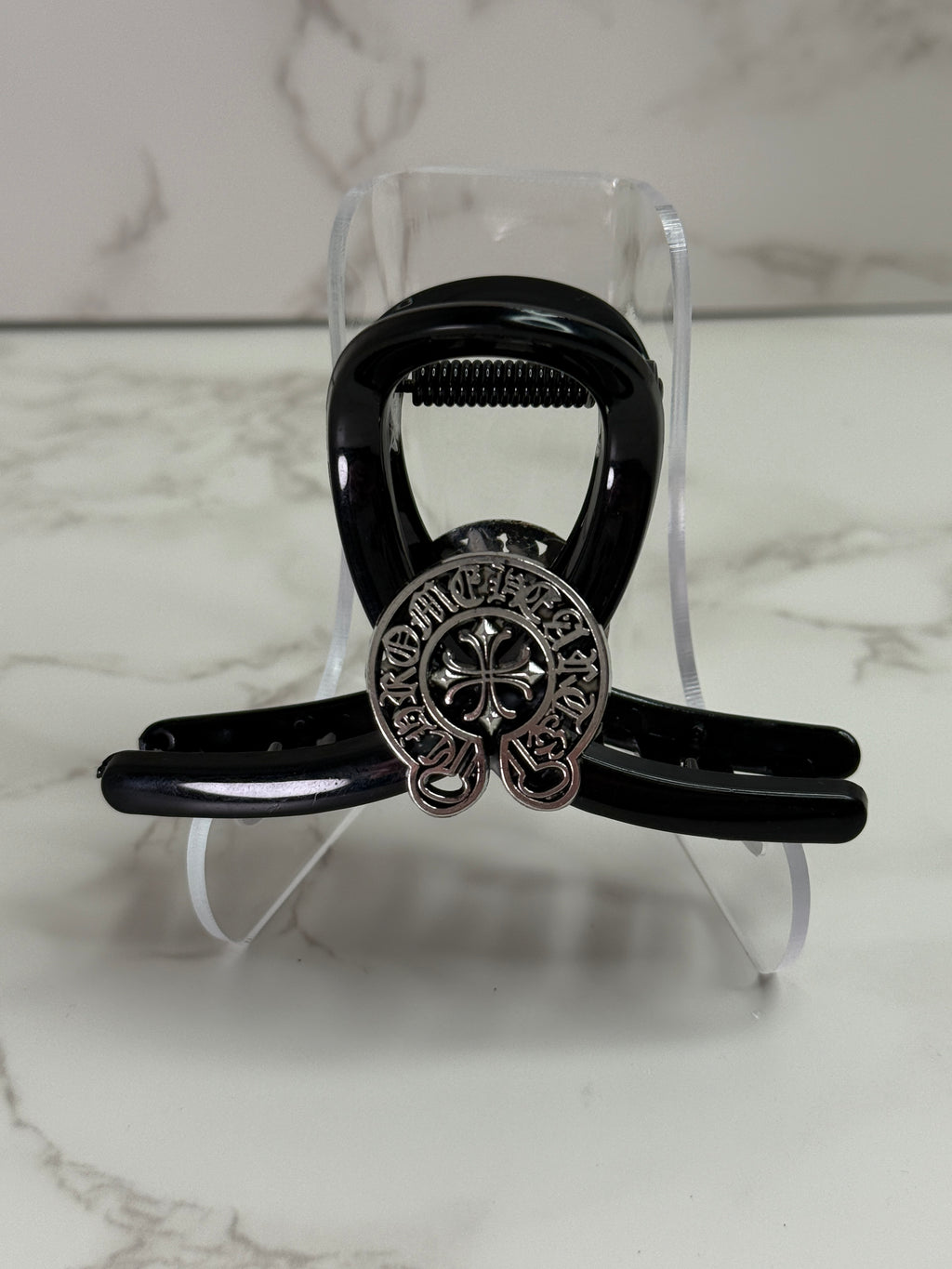 Chrome Hair Clips