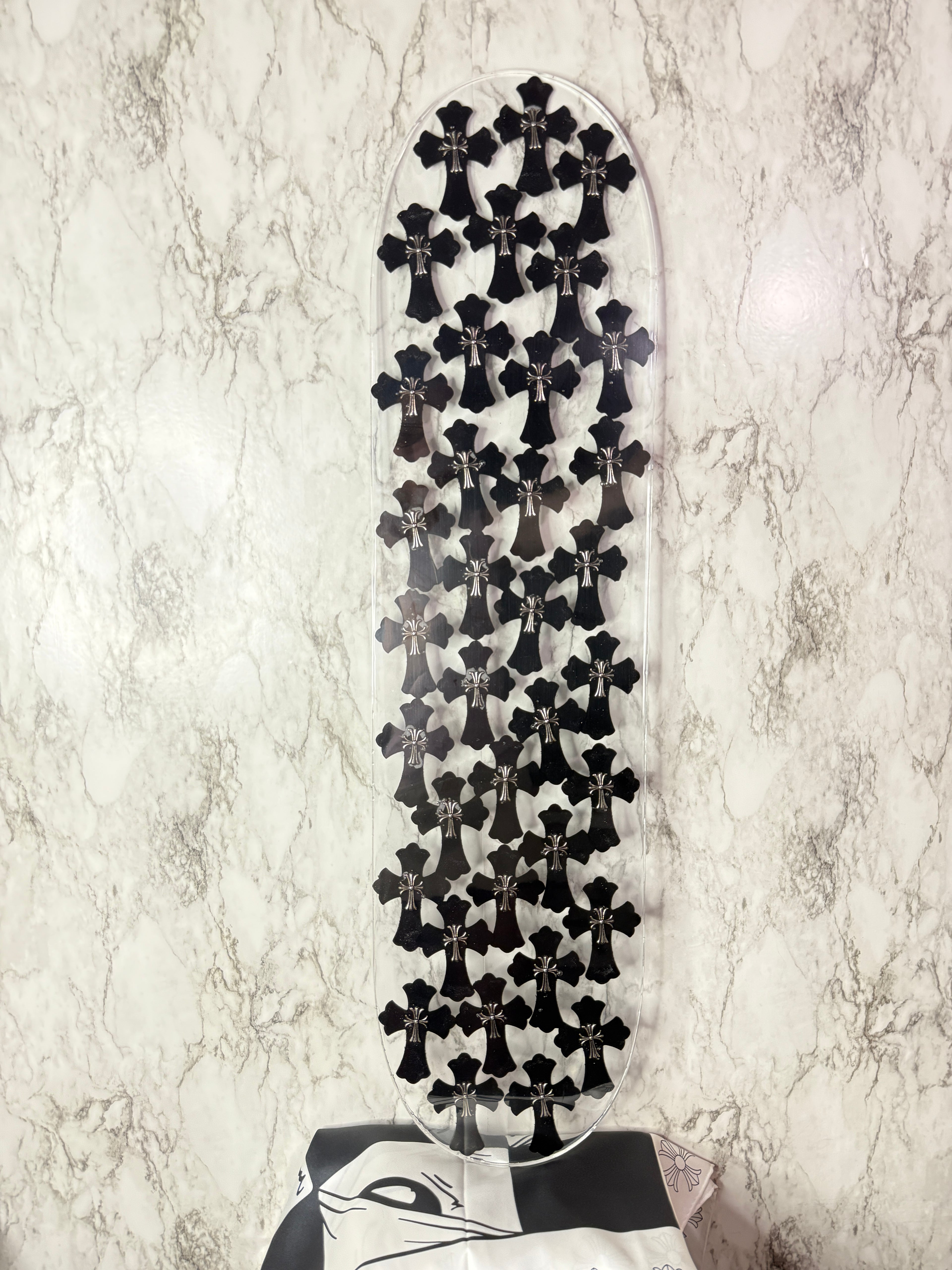 Skate deck wall art