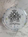 Chrome tray