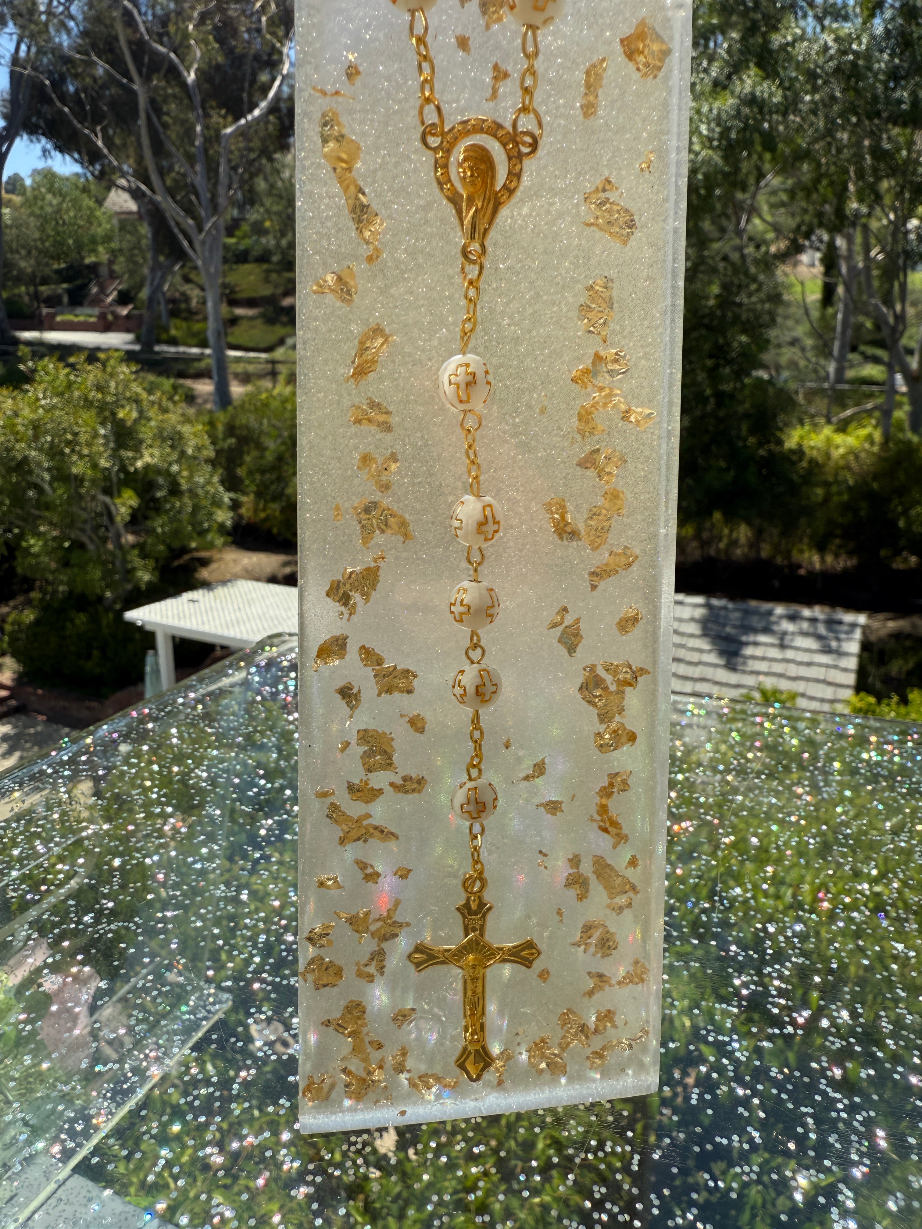 Rosary Cross